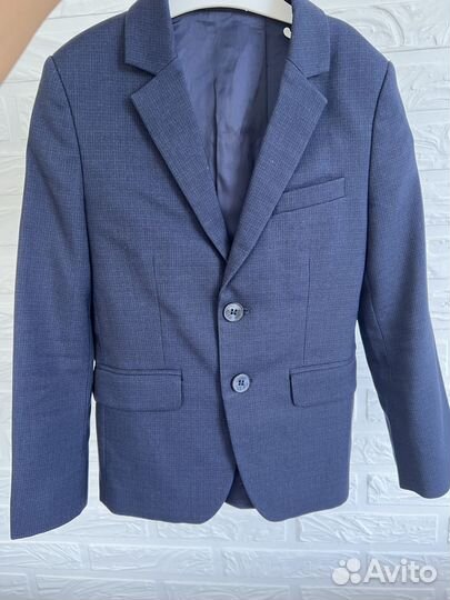 Школьный костюм для мальчика 122 синий