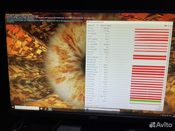 Видеокарта RTX 3080 Palit GameRock 10GB