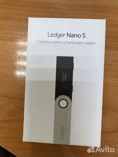 Аппаратный криптокошелек Ledqer Nano S