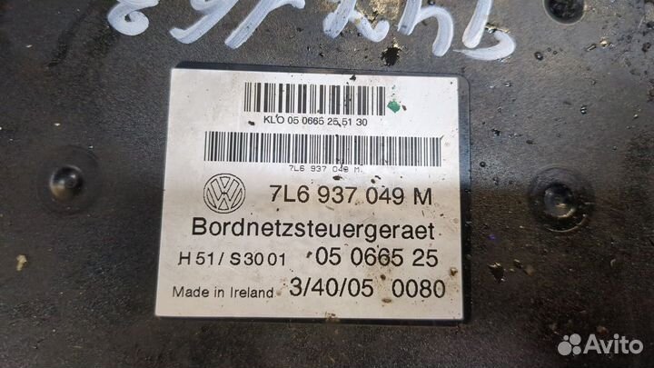 Блок управления бортовой сети Volkswagen Touareg