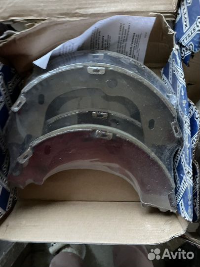 Колодки тормозные барабанные nyudai