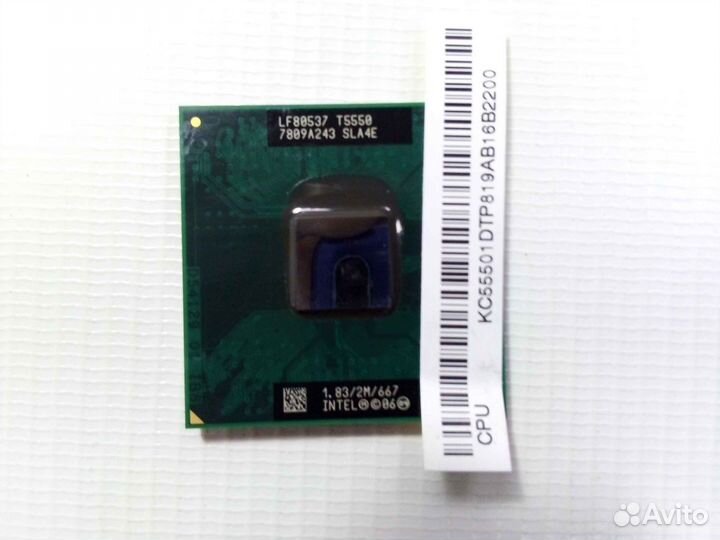 Процессор Intel Core 2 Duo T5550