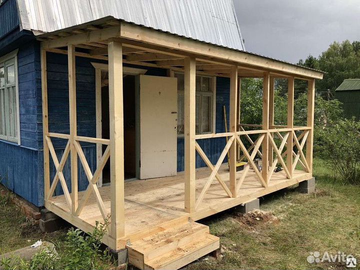 Веранда пристройка терраса