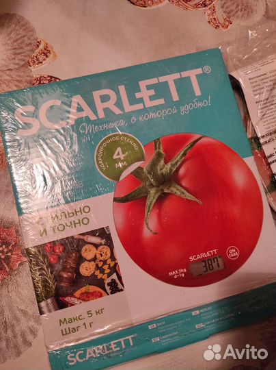 Весы кухонные Scarlett