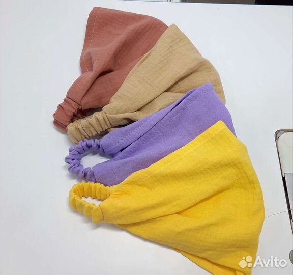 Косынка для девочки из муслина