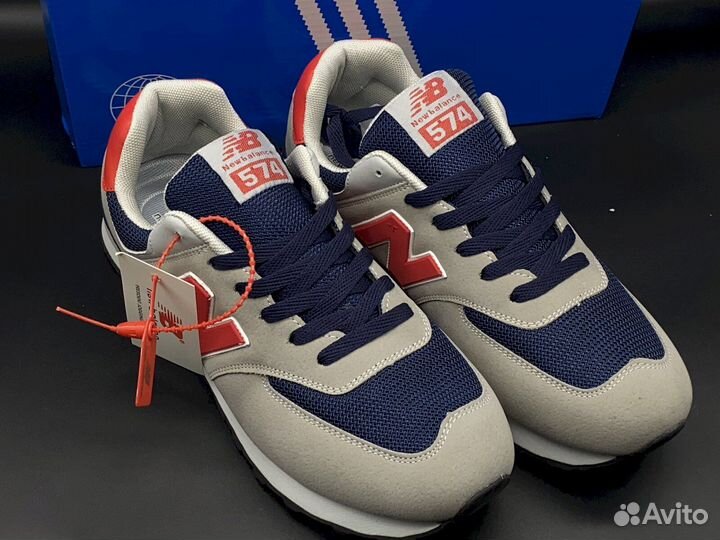 Мужские серые кроссовки New Balance