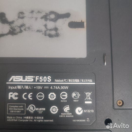 Asus f50s