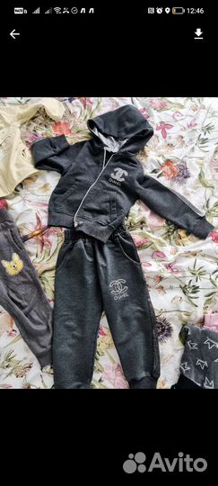 Пакет вещей на девочку 86-98