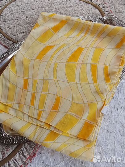 Тонкий нежный винтажный шарф