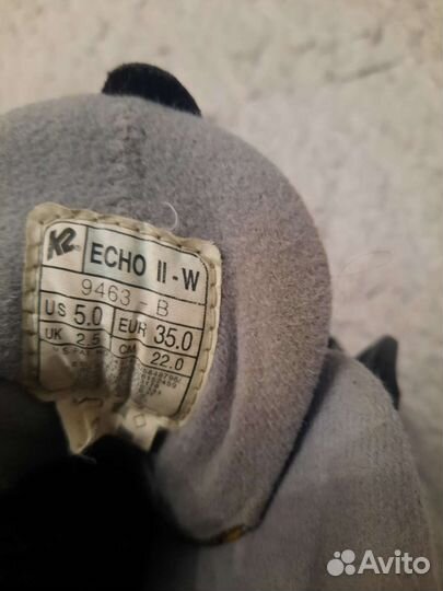 Ролики K2 echo 35 размер