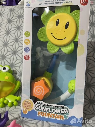 Игрушки в ванную для малышей