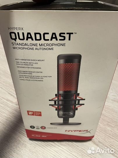 Микрофон HyperX QuadCast