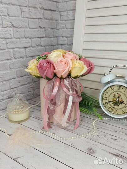 Букет из мыла