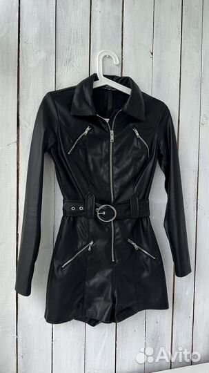 Кожаный комбинезон Bershka