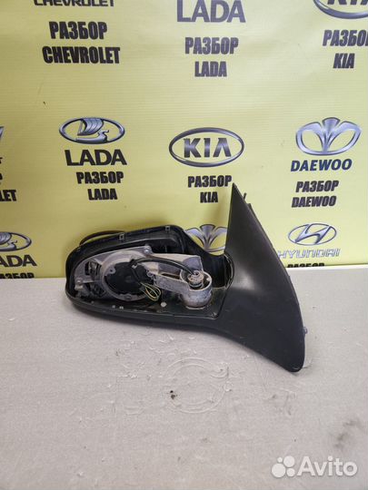 Правое зеркало опель астра Н 5 пин деф- 504