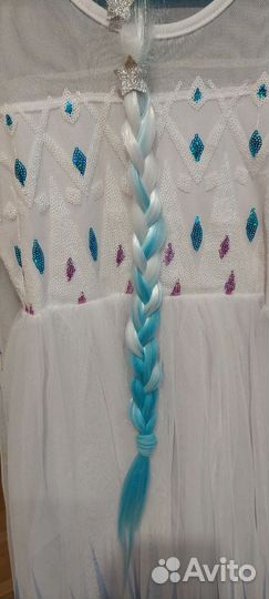 Платье Эльзы 130 -140
