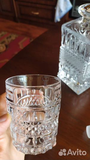 Графин хрустальный богемия