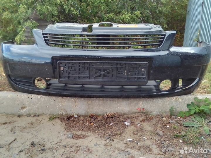 Бампер передний приора