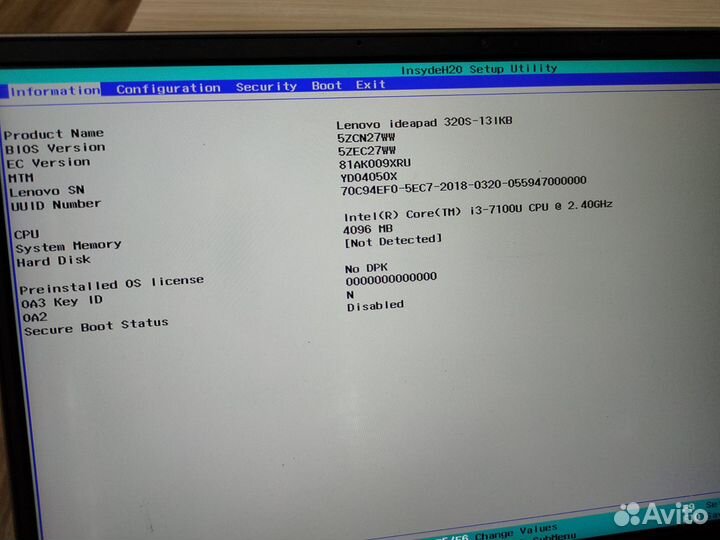 I3-7th/4gb ddr4/full hd