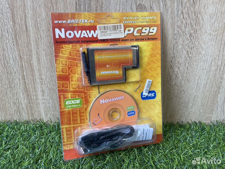 Модем edge/GSM/gprs Novaway PC99 express card