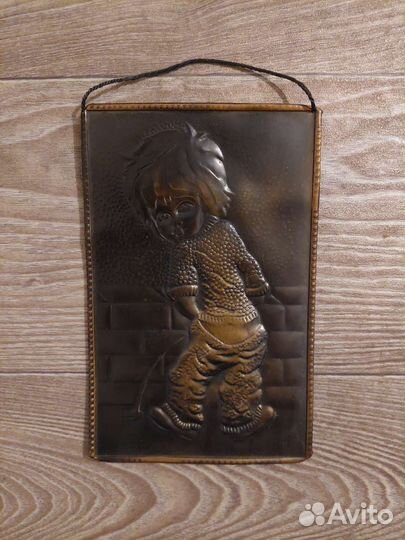 Чеканка медная СССР