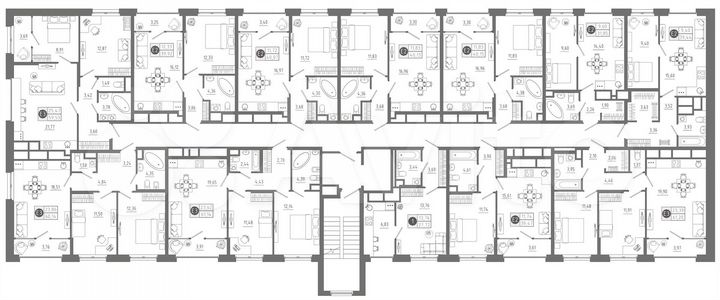 1-к. квартира, 27,7 м², 3/10 эт.