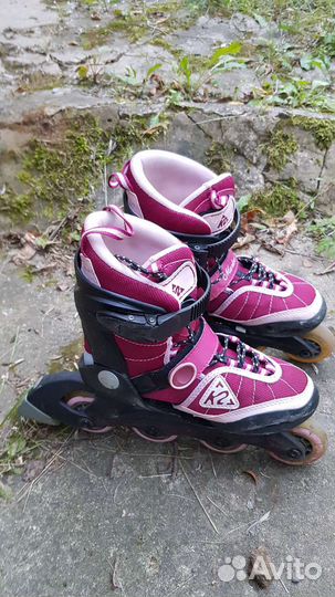 Роликовые коньки детские раздвижные