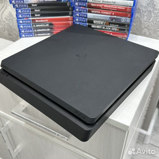 Sony PS4 Slim 1Tb +18 Игр / 3 Ревизия