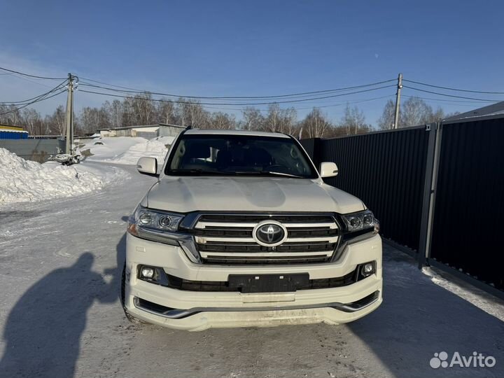 Toyota Land Cruiser 4.5 AT, 2016, битый, 186 000 км
