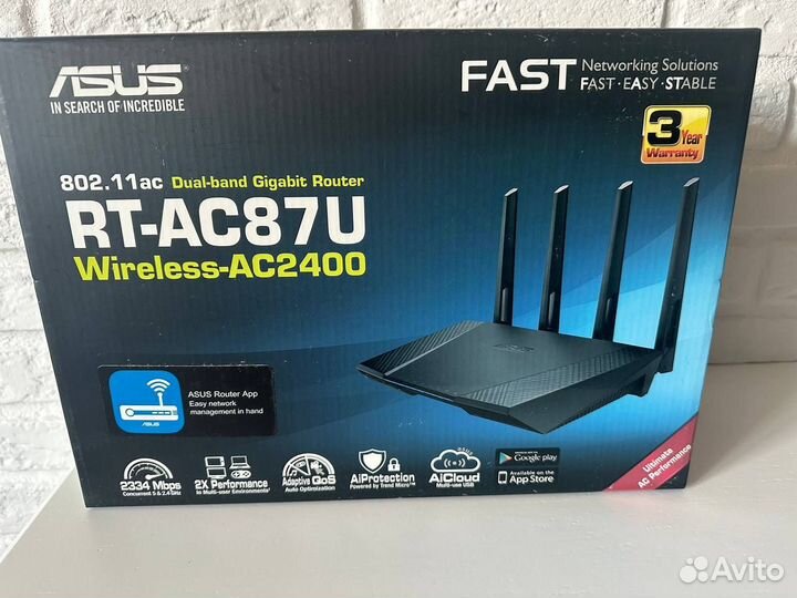 Wi-Fi роутер Asus RT-AC87U