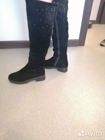 Сапоги женские зимние натуральная кожа 36 размер