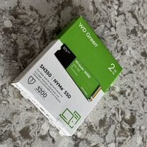 Накопитель WD Green SN350 2TB NVMe