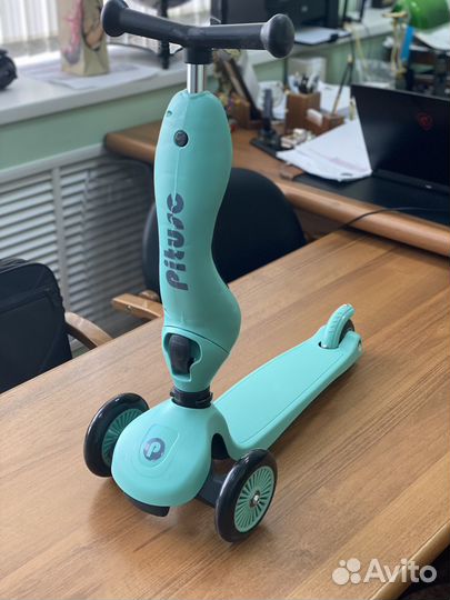 Самокат детский трехколесный - каталка Pituso