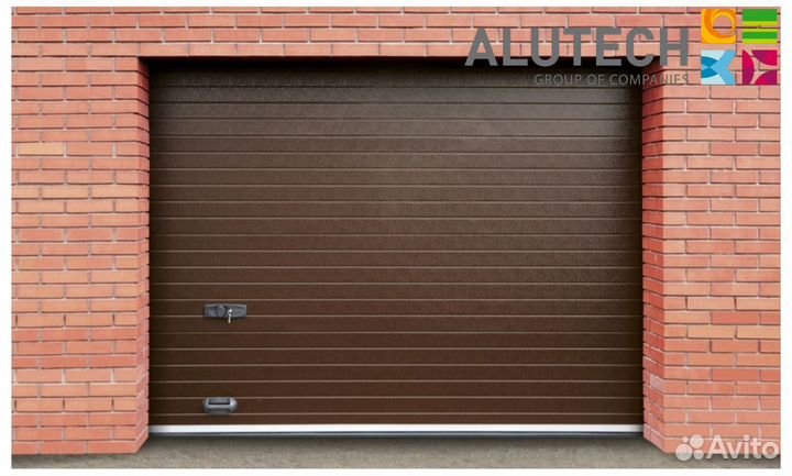 Гаражные ворота alutech