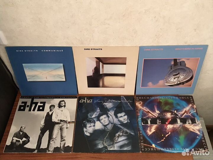 Рок музыка 80-90х на виниле