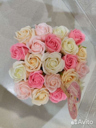 Мыльные розы букеты