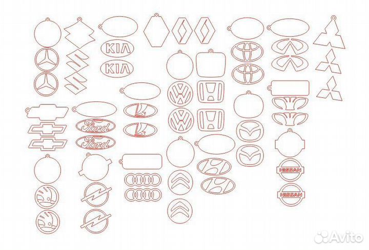 Брелок с гравировкой