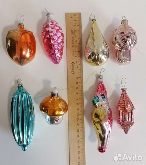 Елочные игрушки СССР