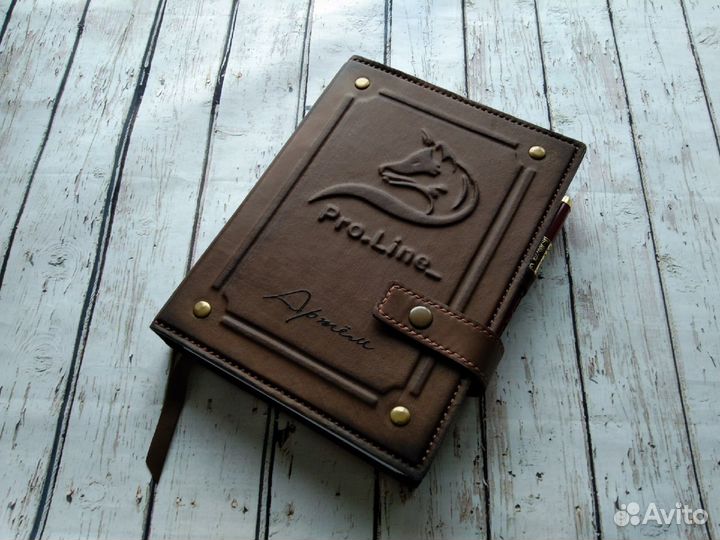 Кожаные ежедневники с логотипом