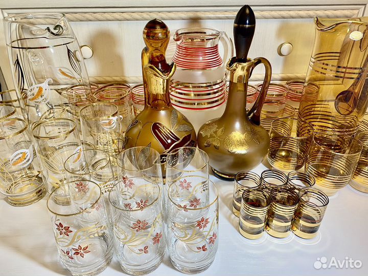 Кувшины и графины Богемия Посуда из Чехии