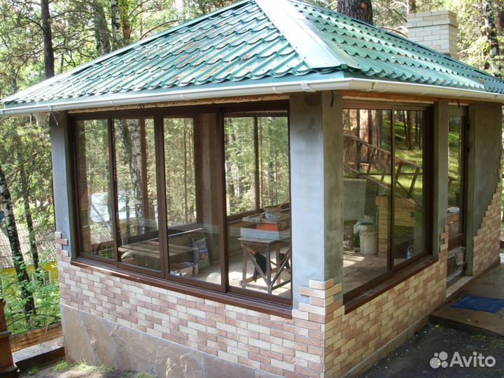 Остекления беседок и балконов