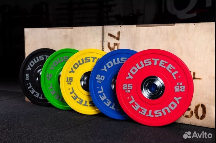 Диск PU 25kg, бампированный