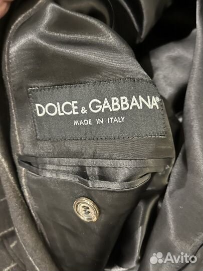 Dolce&Gabbana(оригинал) Пиджак+жилет, шерсть M48 R