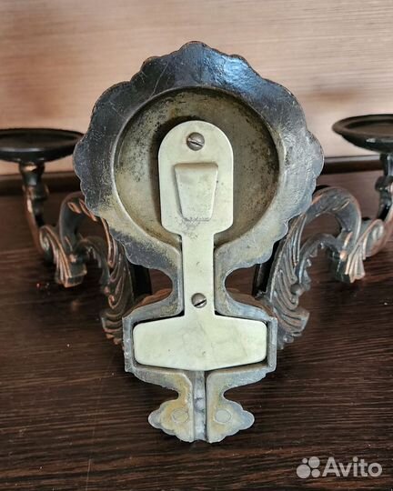 Подсвечник настенный винтаж