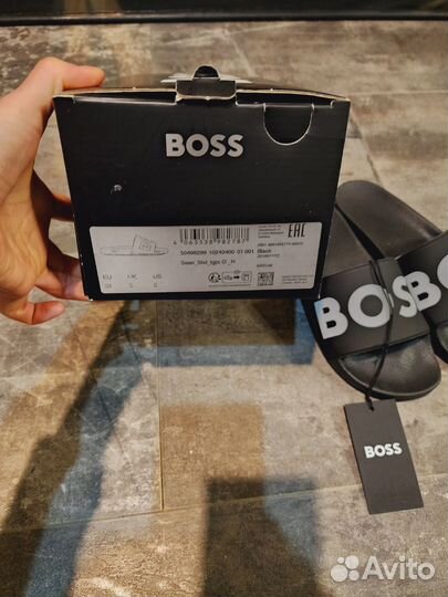 Шлепанцы boss оригинал