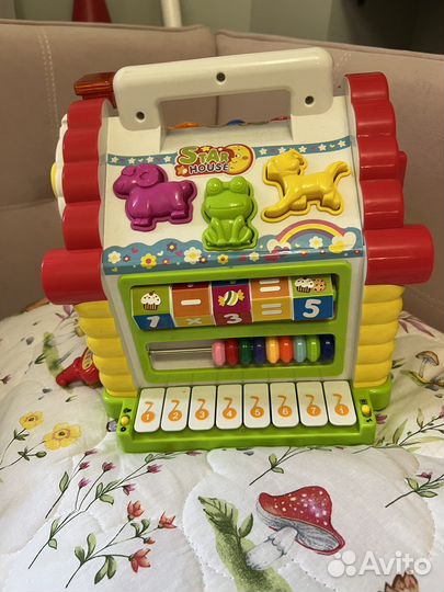 Бизиборд домик