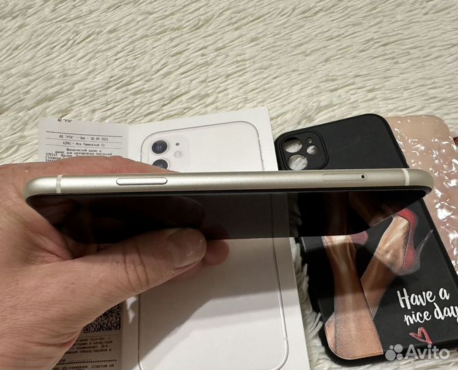 iPhone 11 64gb Ростест с чеком акб89