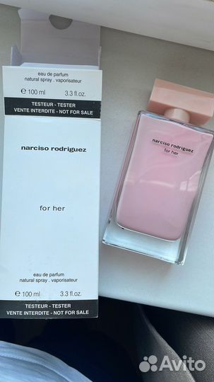 Narciso Rodriguez For Her, тестер