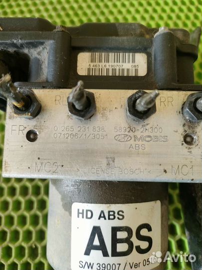 Блок abs Hyundai Elantra HD