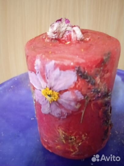 Свечи восковые Ботаника